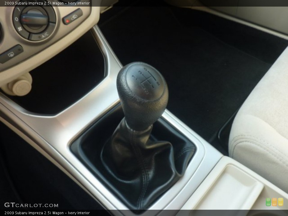 Ivory Interior Transmission for the 2009 Subaru Impreza 2.5i Wagon #55356802