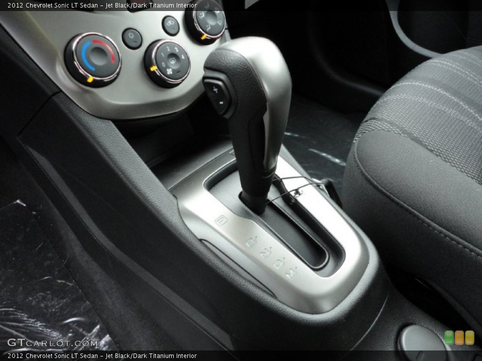 Jet Black/Dark Titanium Interior Transmission for the 2012 Chevrolet Sonic LT Sedan #55357067