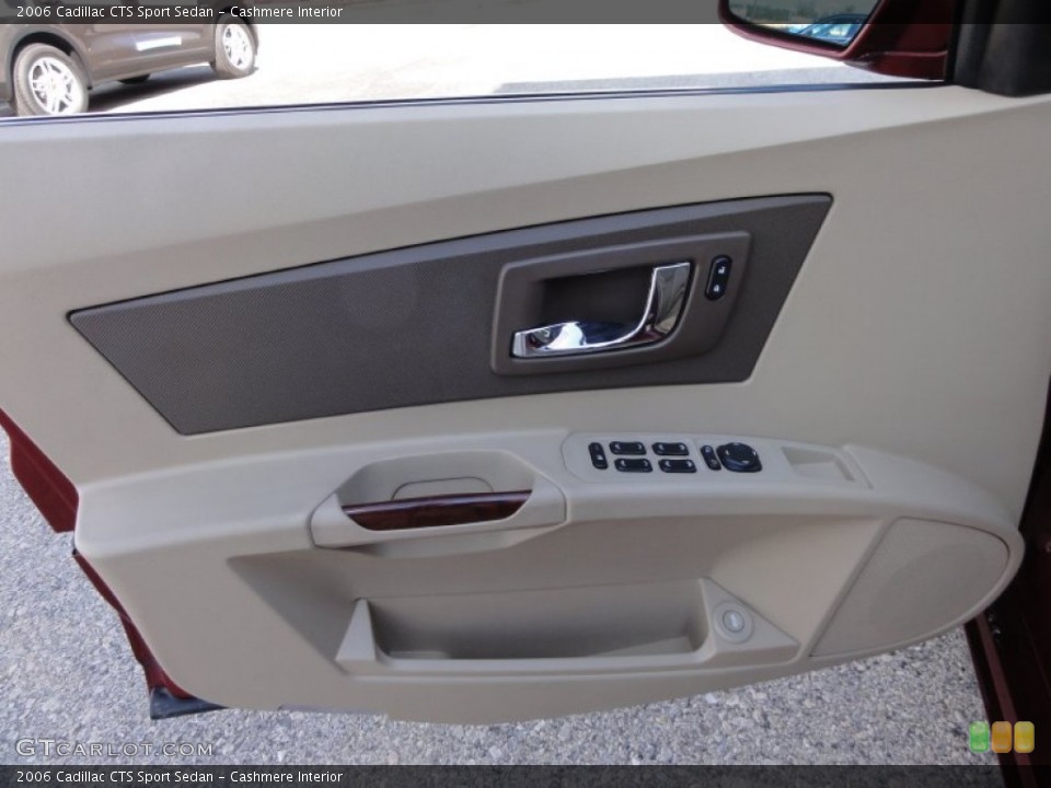 Cashmere Interior Door Panel for the 2006 Cadillac CTS Sport Sedan #55357424