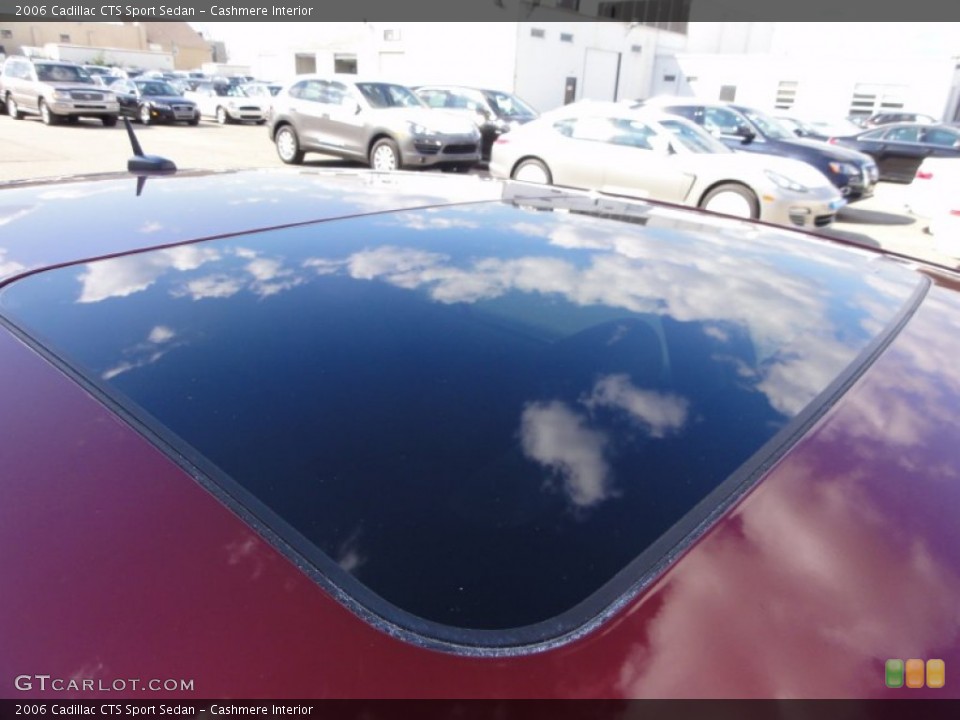 Cashmere Interior Sunroof for the 2006 Cadillac CTS Sport Sedan #55357505