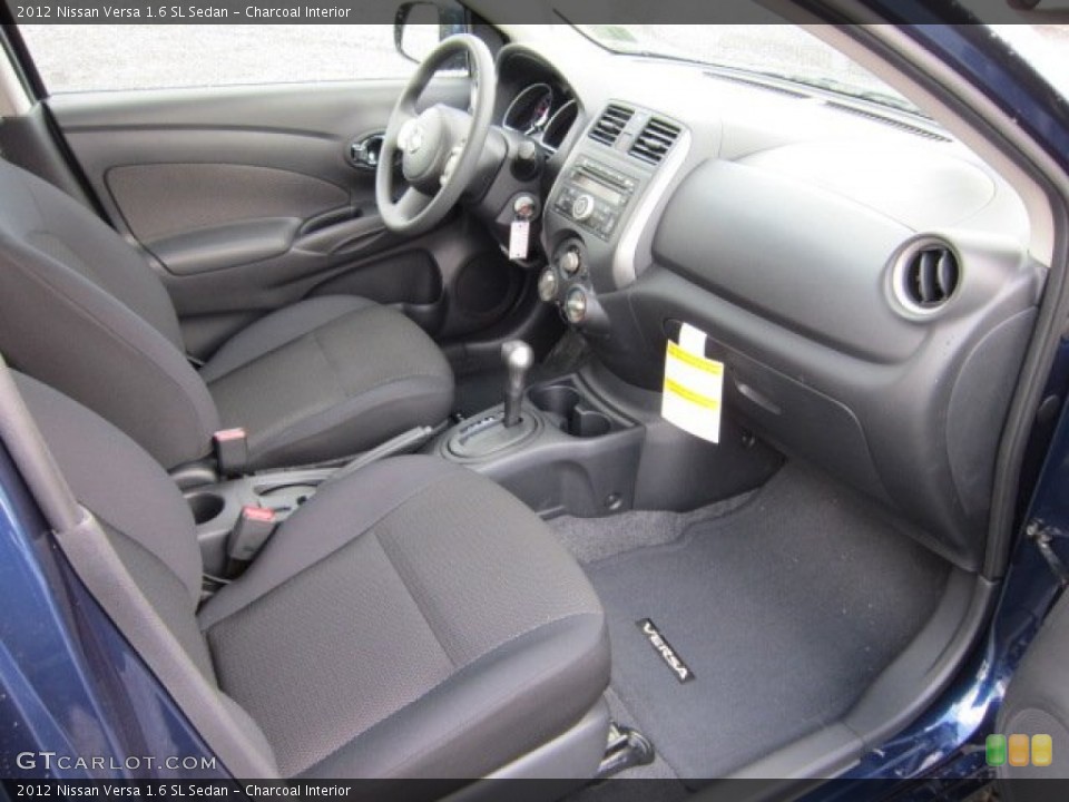 Charcoal Interior Photo for the 2012 Nissan Versa 1.6 SL Sedan #55358096