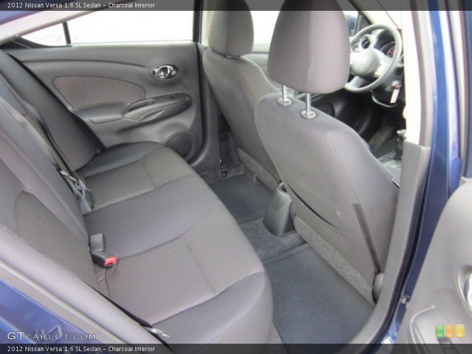 Charcoal Interior Photo for the 2012 Nissan Versa 1.6 SL Sedan #55358117