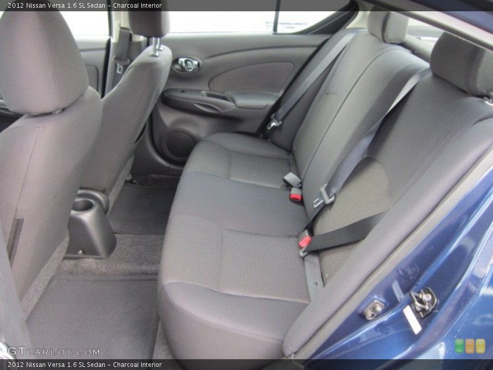 Charcoal Interior Photo for the 2012 Nissan Versa 1.6 SL Sedan #55358132