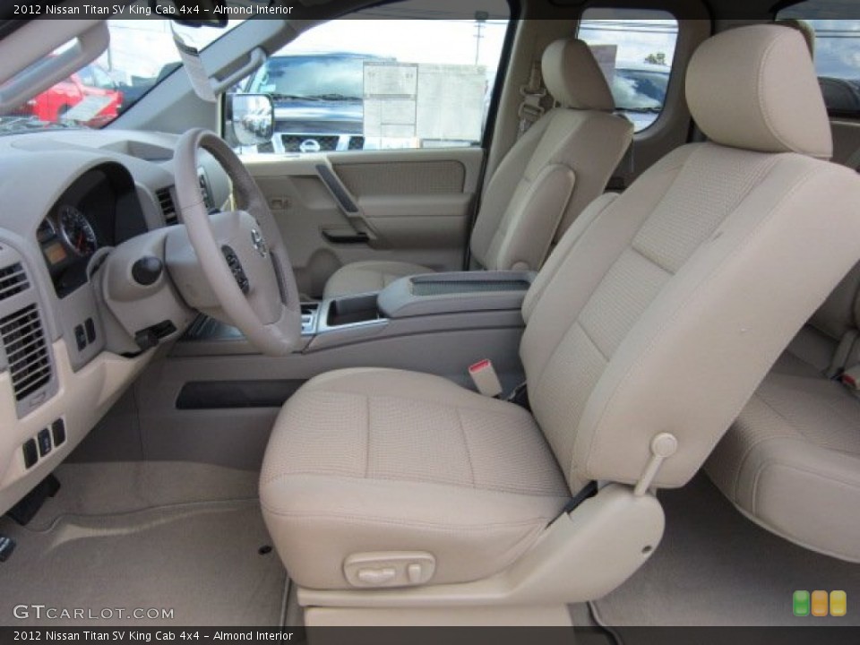 Almond Interior Photo for the 2012 Nissan Titan SV King Cab 4x4 #55358519