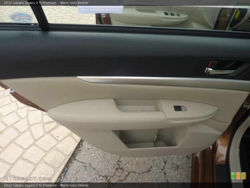 Warm Ivory Interior Door Panel for the 2012 Subaru Legacy 2.5i Premium #55359584