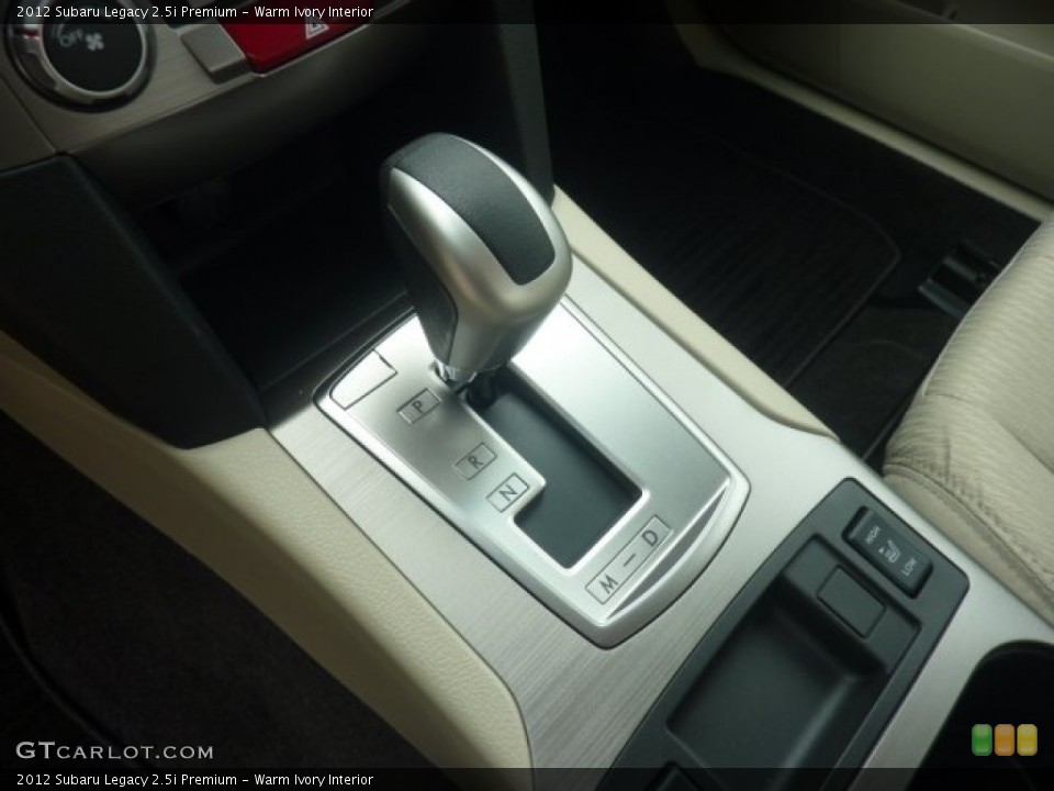 Warm Ivory Interior Transmission for the 2012 Subaru Legacy 2.5i Premium #55359792