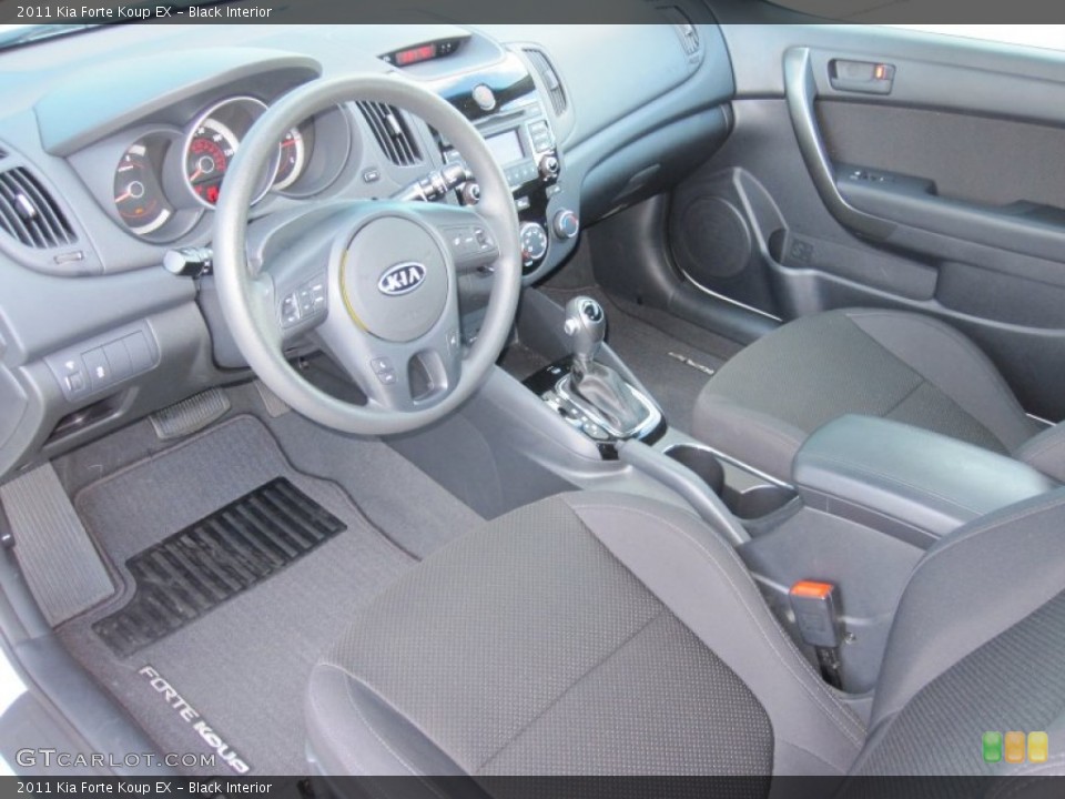 Black Interior Prime Interior for the 2011 Kia Forte Koup EX #55360538