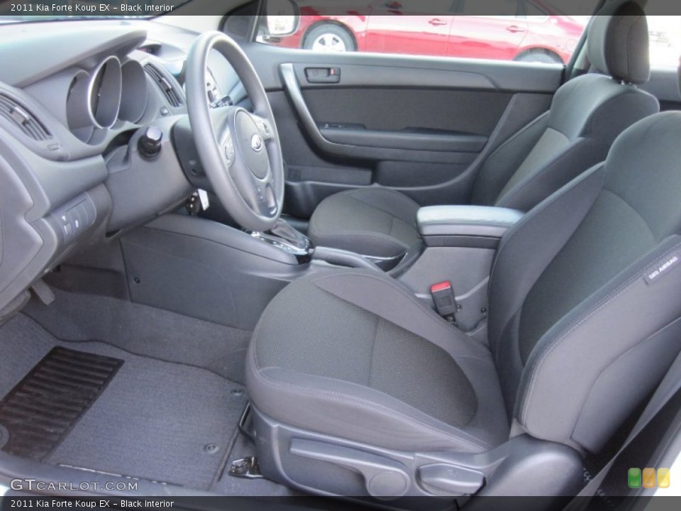Black Interior Photo for the 2011 Kia Forte Koup EX #55360547