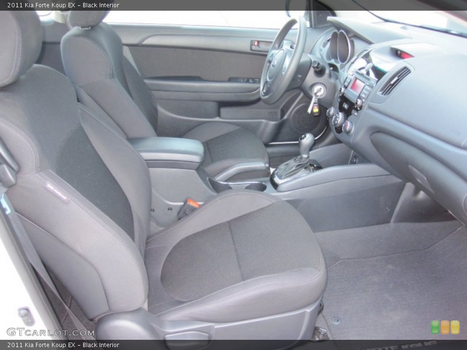 Black Interior Photo for the 2011 Kia Forte Koup EX #55360583