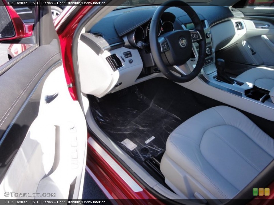 Light Titanium/Ebony Interior Photo for the 2012 Cadillac CTS 3.0 Sedan #55361510