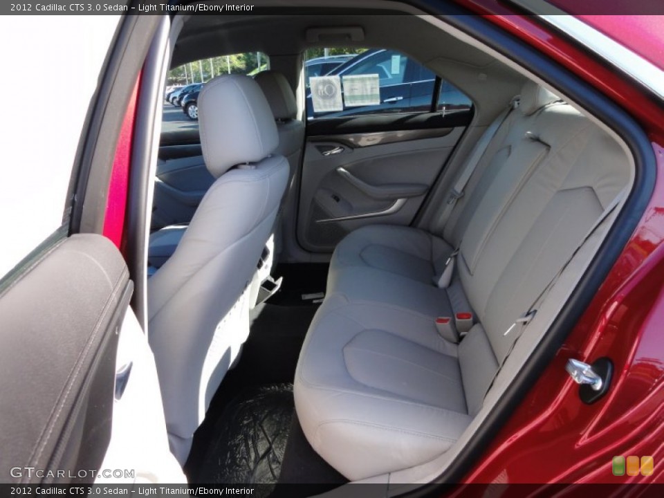 Light Titanium/Ebony Interior Photo for the 2012 Cadillac CTS 3.0 Sedan #55361519