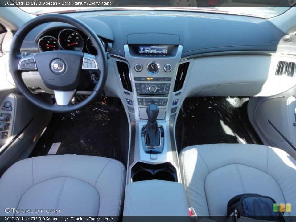 Light Titanium/Ebony Interior Dashboard for the 2012 Cadillac CTS 3.0 Sedan #55361528