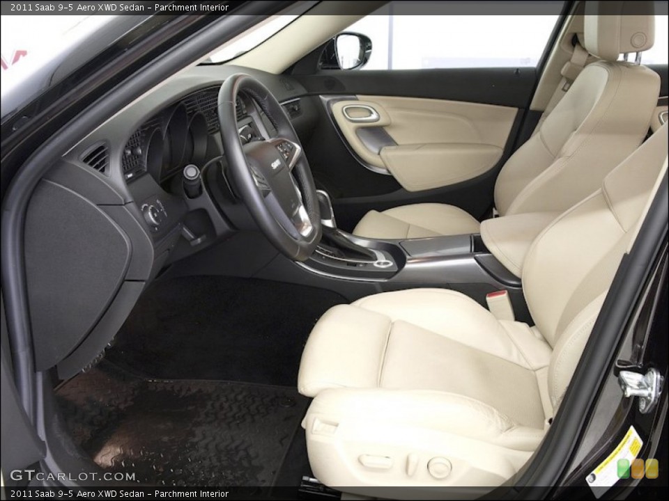 Parchment Interior Photo for the 2011 Saab 9-5 Aero XWD Sedan #55361929