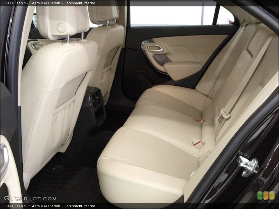 Parchment Interior Photo for the 2011 Saab 9-5 Aero XWD Sedan #55362010