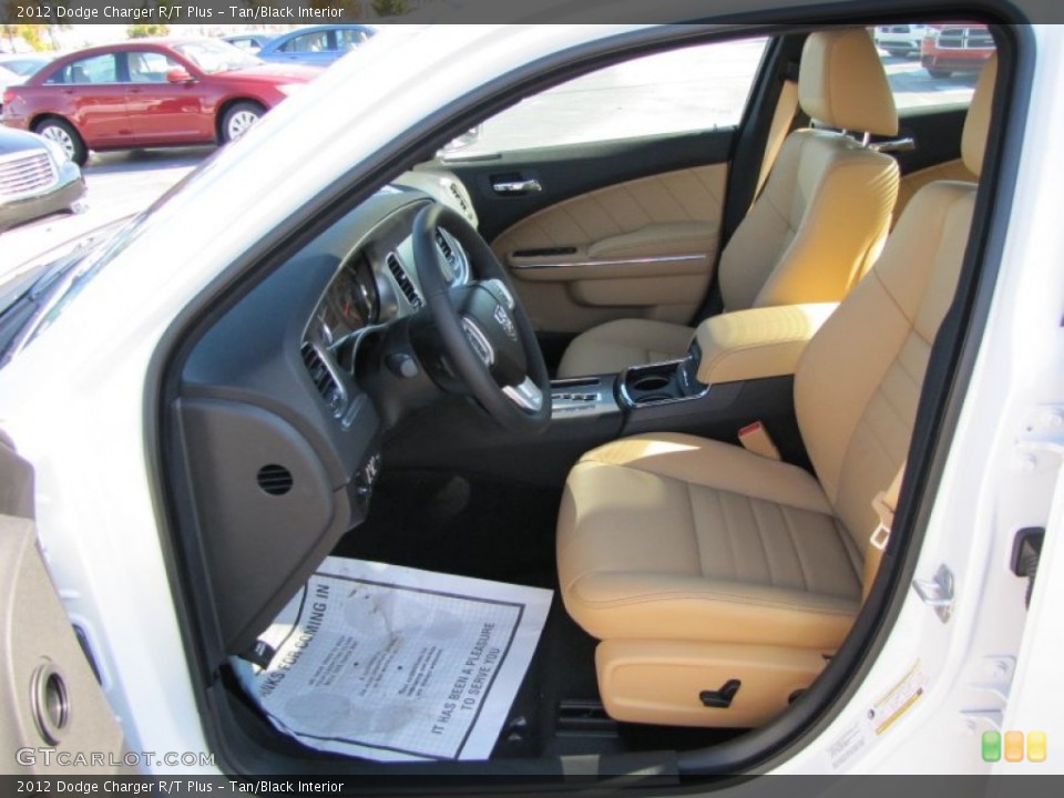 Tan/Black Interior Photo for the 2012 Dodge Charger R/T Plus #55362791