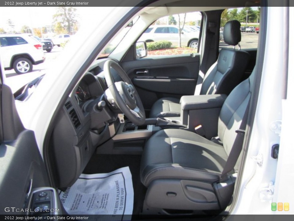Dark Slate Gray Interior Photo for the 2012 Jeep Liberty Jet #55362872