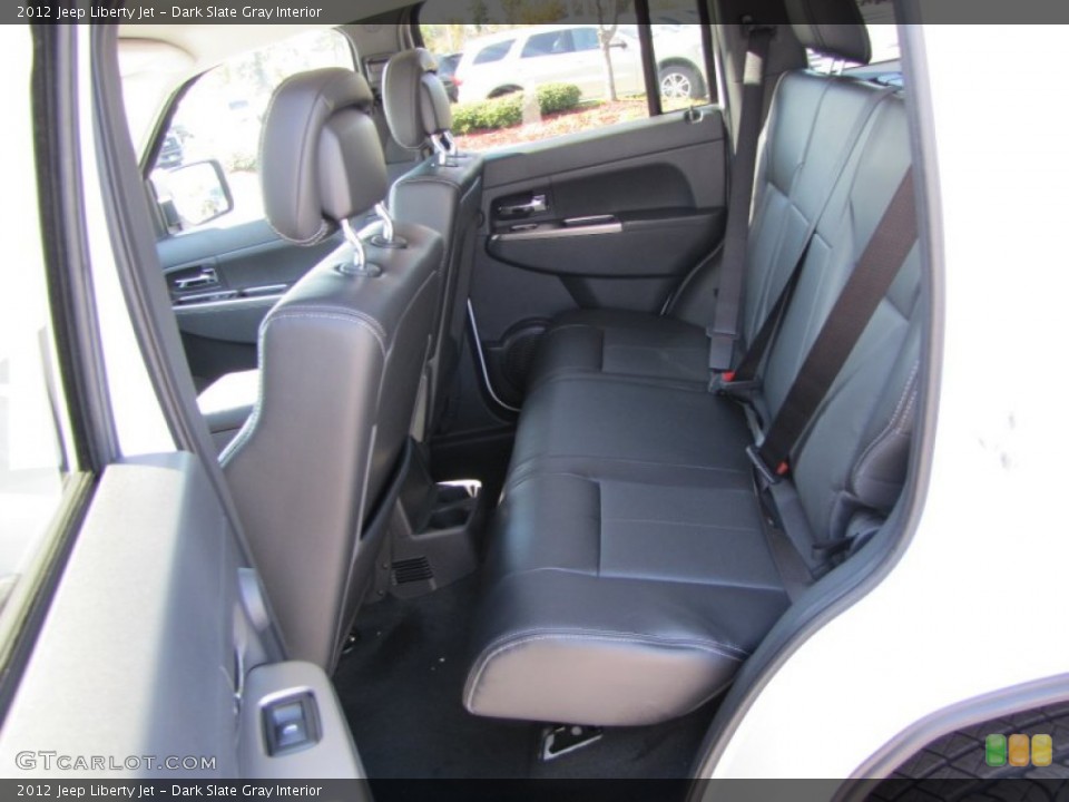 Dark Slate Gray Interior Photo for the 2012 Jeep Liberty Jet #55362878