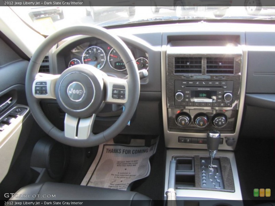 Dark Slate Gray Interior Dashboard for the 2012 Jeep Liberty Jet #55362899