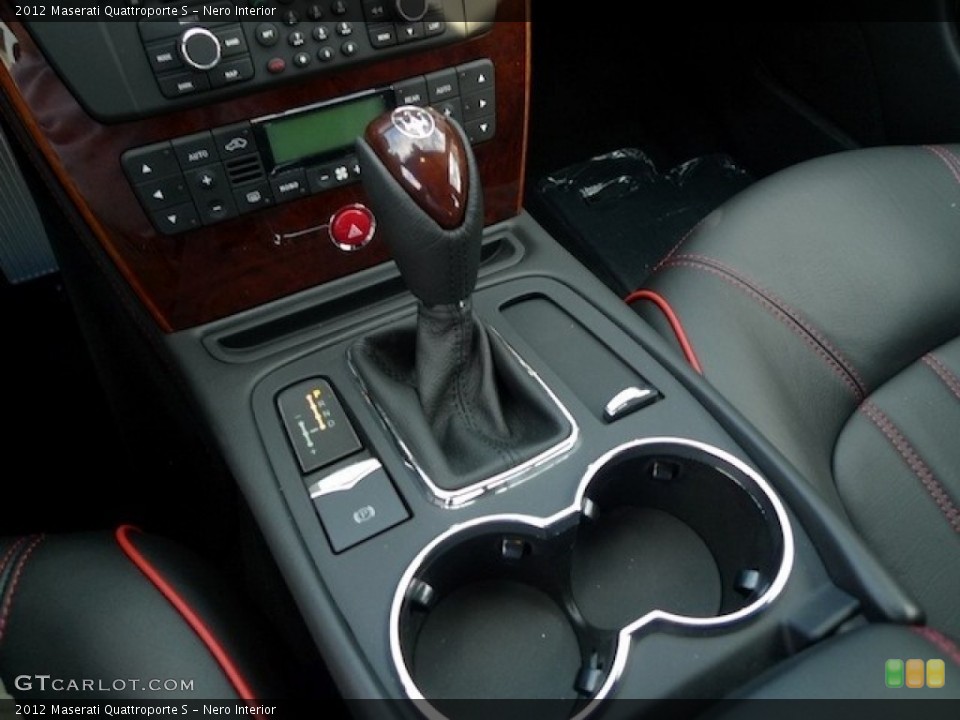 Nero Interior Transmission for the 2012 Maserati Quattroporte S #55364653