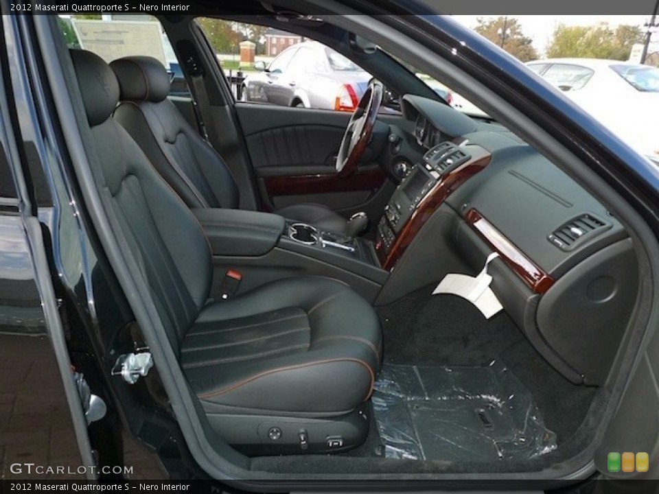 Nero Interior Photo for the 2012 Maserati Quattroporte S #55364674
