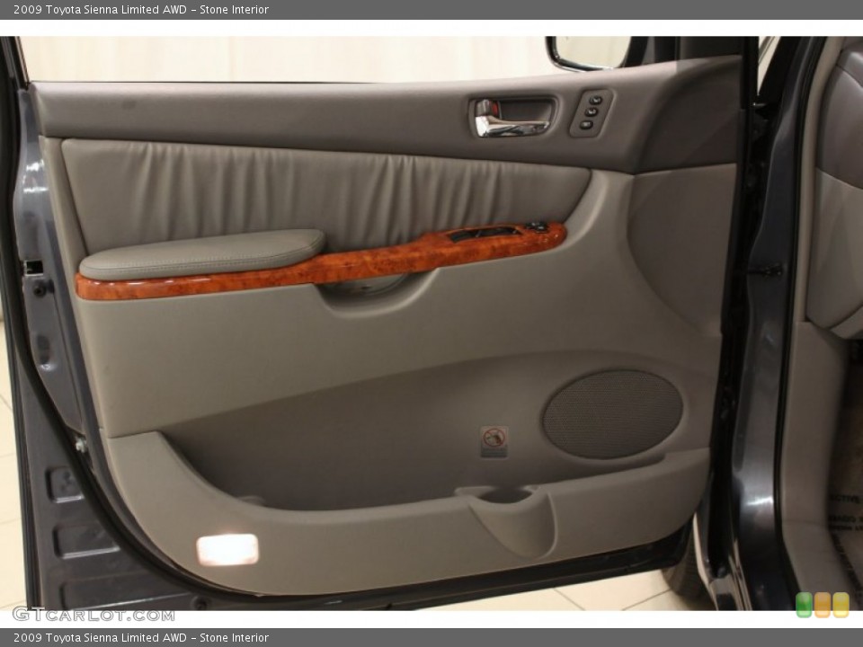 Stone Interior Door Panel for the 2009 Toyota Sienna Limited AWD #55366326