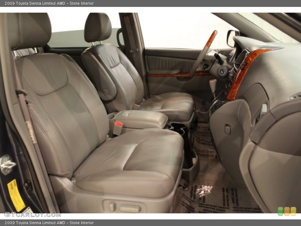 Stone Interior Photo for the 2009 Toyota Sienna Limited AWD #55366467