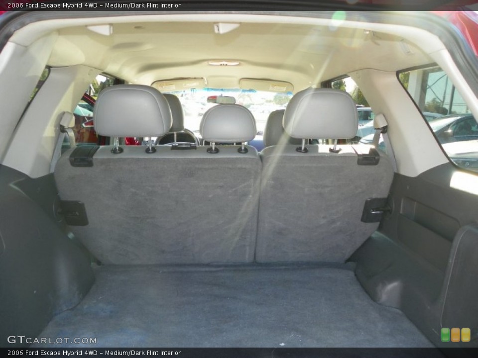 Medium/Dark Flint Interior Trunk for the 2006 Ford Escape Hybrid 4WD #55367655