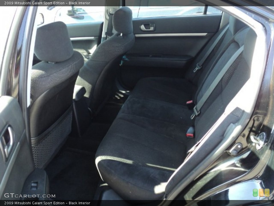 Black Interior Photo for the 2009 Mitsubishi Galant Sport Edition #55367706