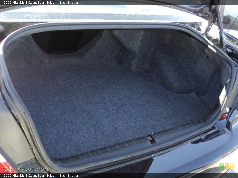 Black Interior Trunk for the 2009 Mitsubishi Galant Sport Edition #55367715