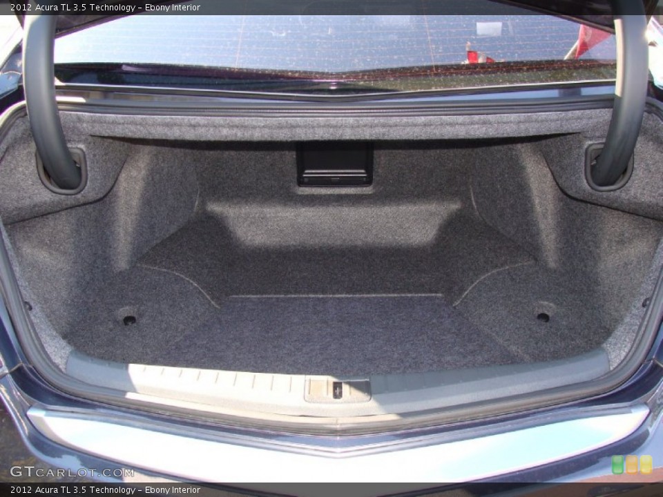 Ebony Interior Trunk for the 2012 Acura TL 3.5 Technology #55368699