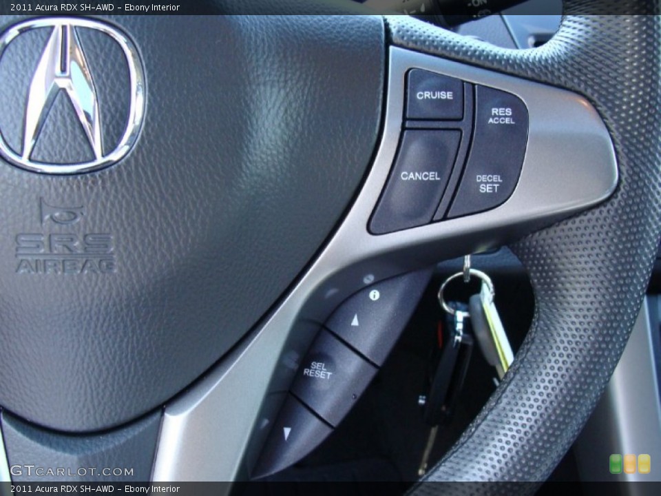 Ebony Interior Controls for the 2011 Acura RDX SH-AWD #55370511