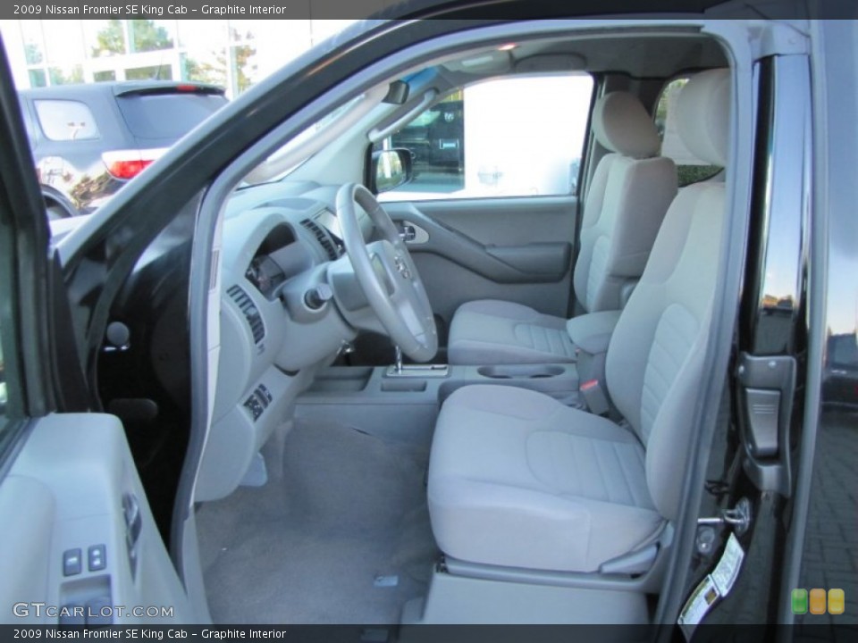 Graphite Interior Photo for the 2009 Nissan Frontier SE King Cab #55373055