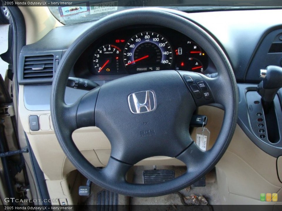 Ivory Interior Steering Wheel for the 2005 Honda Odyssey LX #55376349