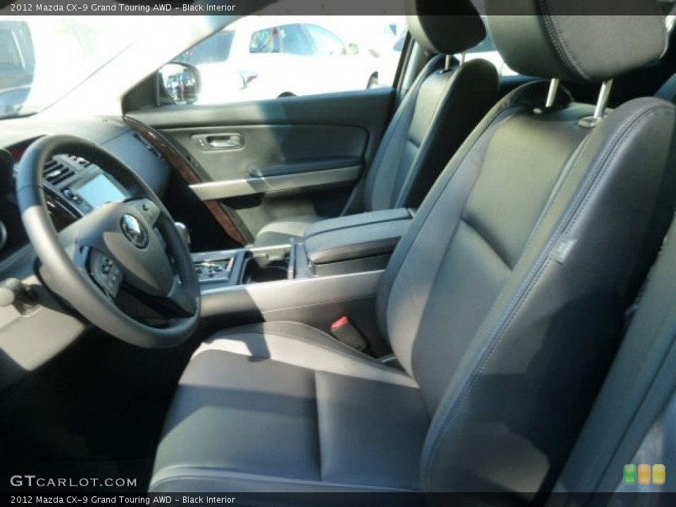 Black Interior Photo for the 2012 Mazda CX-9 Grand Touring AWD #55377981
