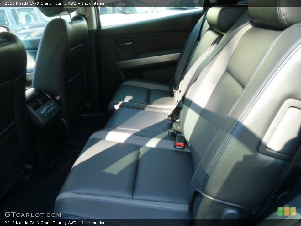 Black Interior Photo for the 2012 Mazda CX-9 Grand Touring AWD #55377990