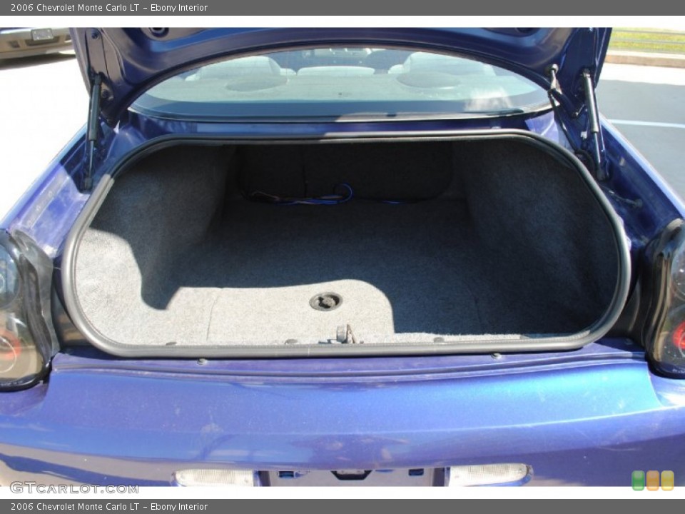 Ebony Interior Trunk for the 2006 Chevrolet Monte Carlo LT #55378050