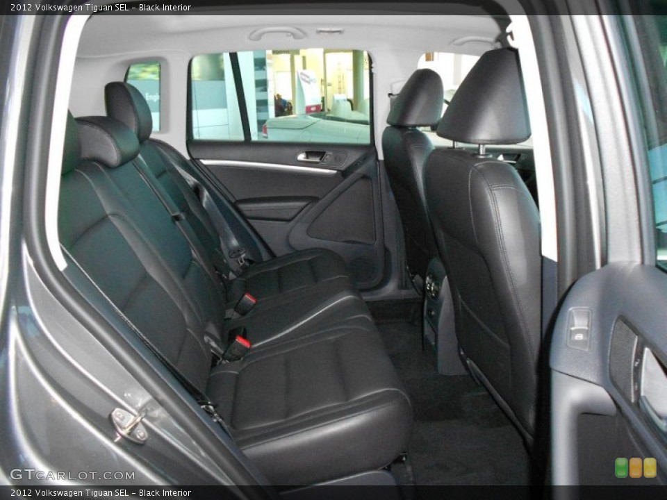 Black Interior Photo for the 2012 Volkswagen Tiguan SEL #55378845