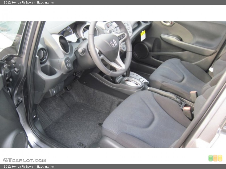 Black Interior Photo for the 2012 Honda Fit Sport #55379430