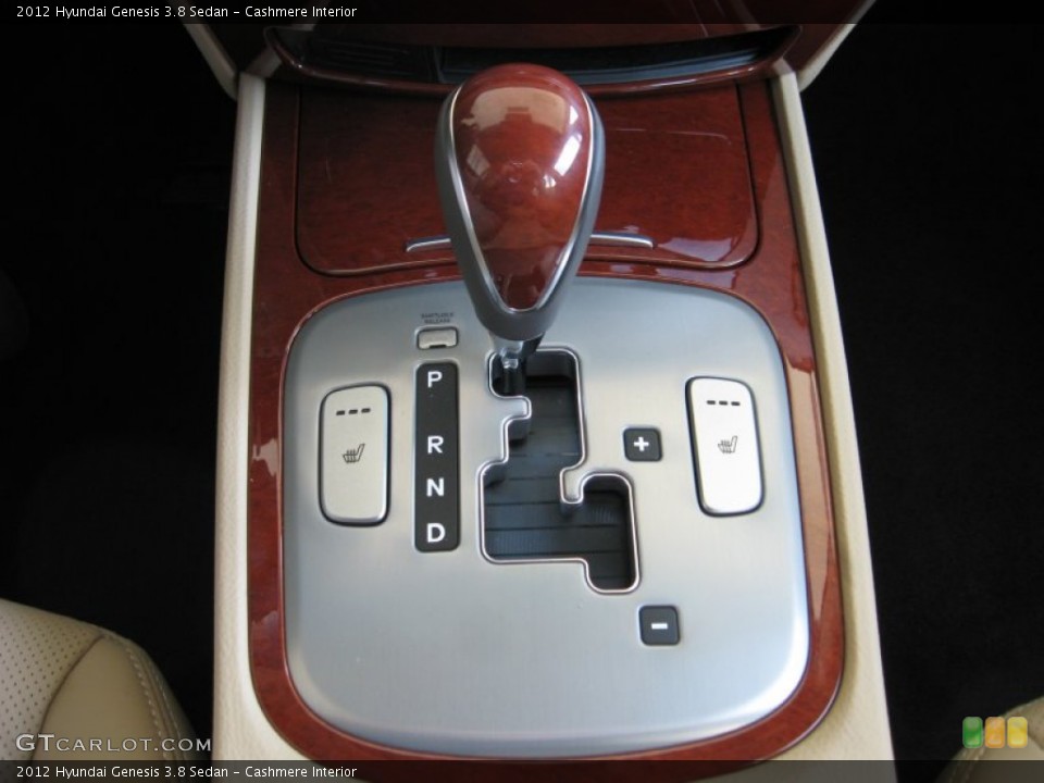 Cashmere Interior Transmission for the 2012 Hyundai Genesis 3.8 Sedan #55382805