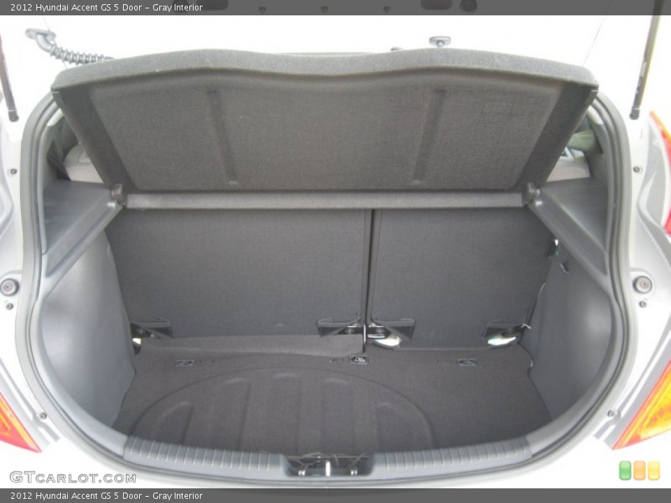 Gray Interior Trunk for the 2012 Hyundai Accent GS 5 Door #55382925