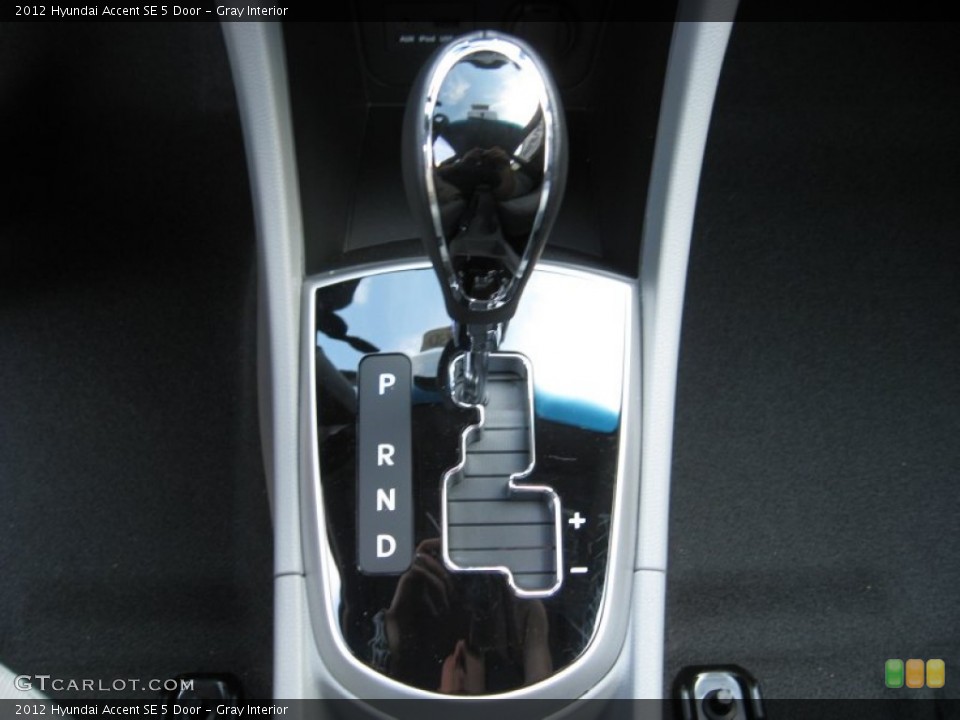 Gray Interior Transmission for the 2012 Hyundai Accent SE 5 Door #55383291