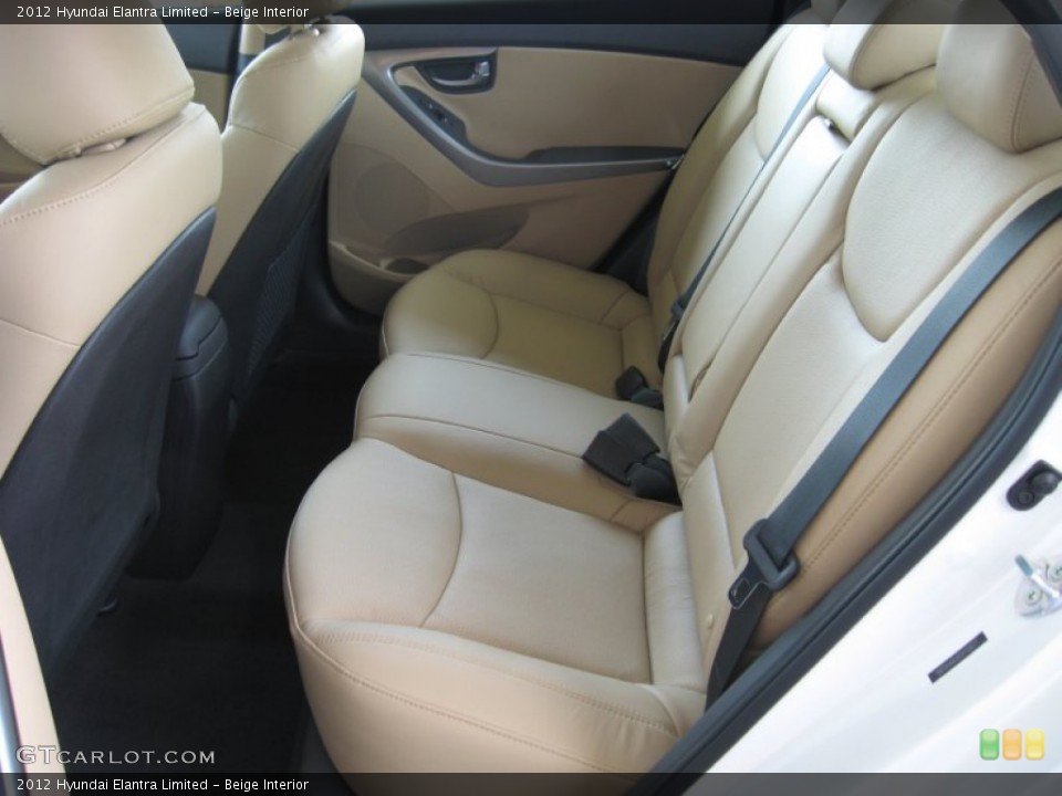 Beige Interior Photo for the 2012 Hyundai Elantra Limited #55383452