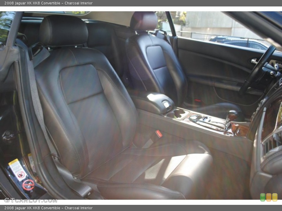 Charcoal Interior Photo for the 2008 Jaguar XK XK8 Convertible #55385226