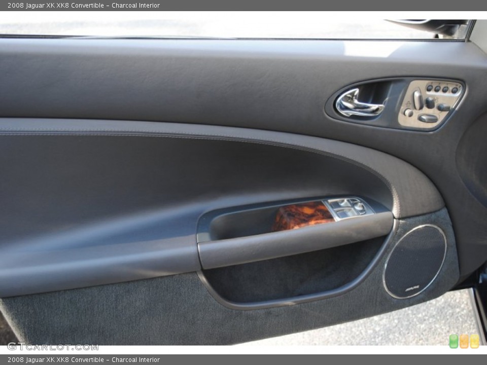 Charcoal Interior Door Panel for the 2008 Jaguar XK XK8 Convertible #55385235