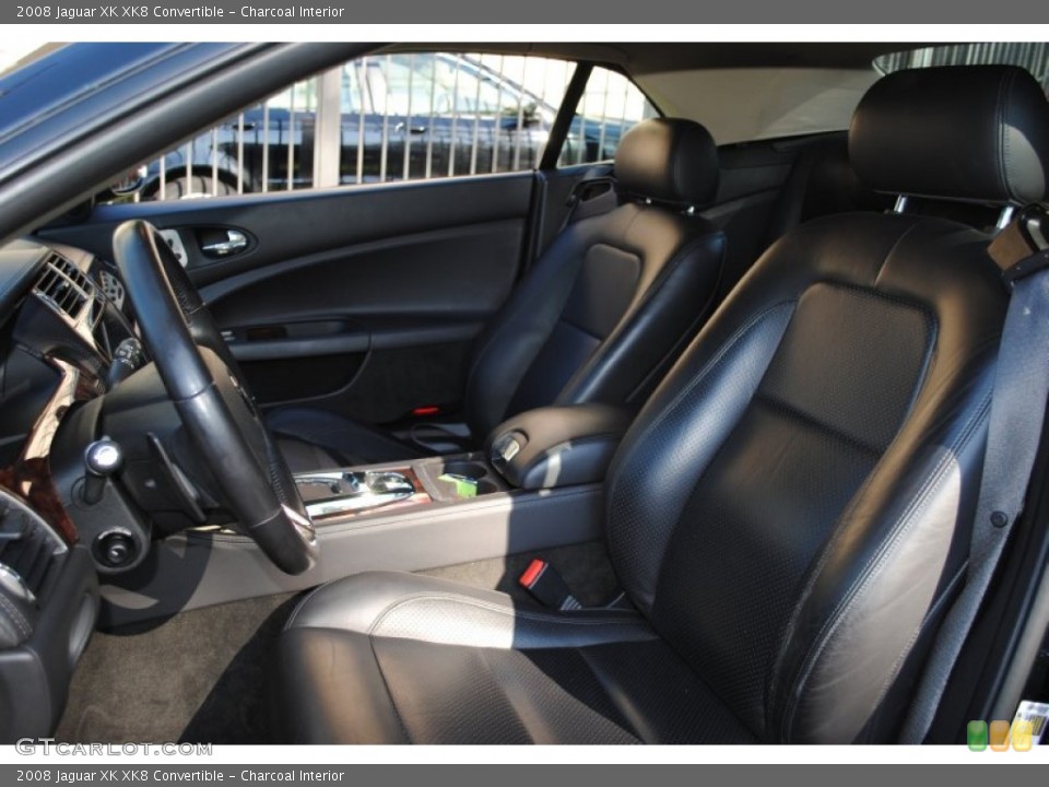 Charcoal Interior Photo for the 2008 Jaguar XK XK8 Convertible #55385244