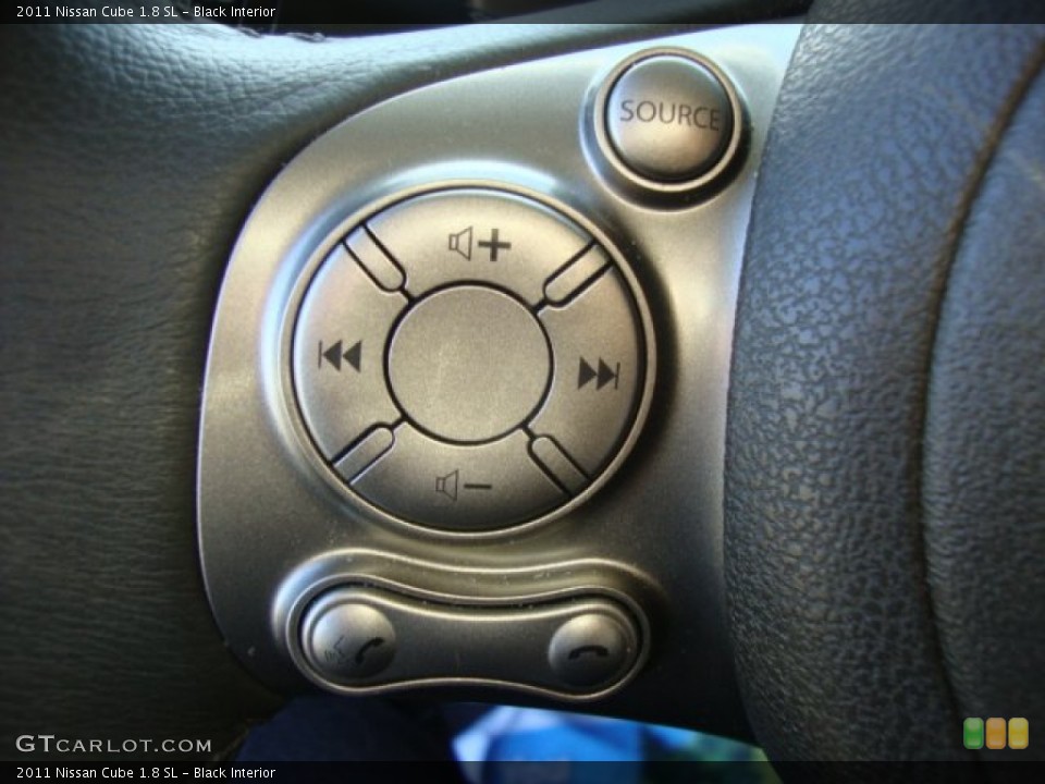 Black Interior Controls for the 2011 Nissan Cube 1.8 SL #55387422