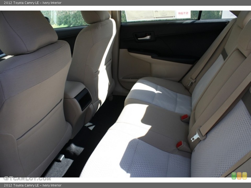 Ivory Interior Photo for the 2012 Toyota Camry LE #55390066