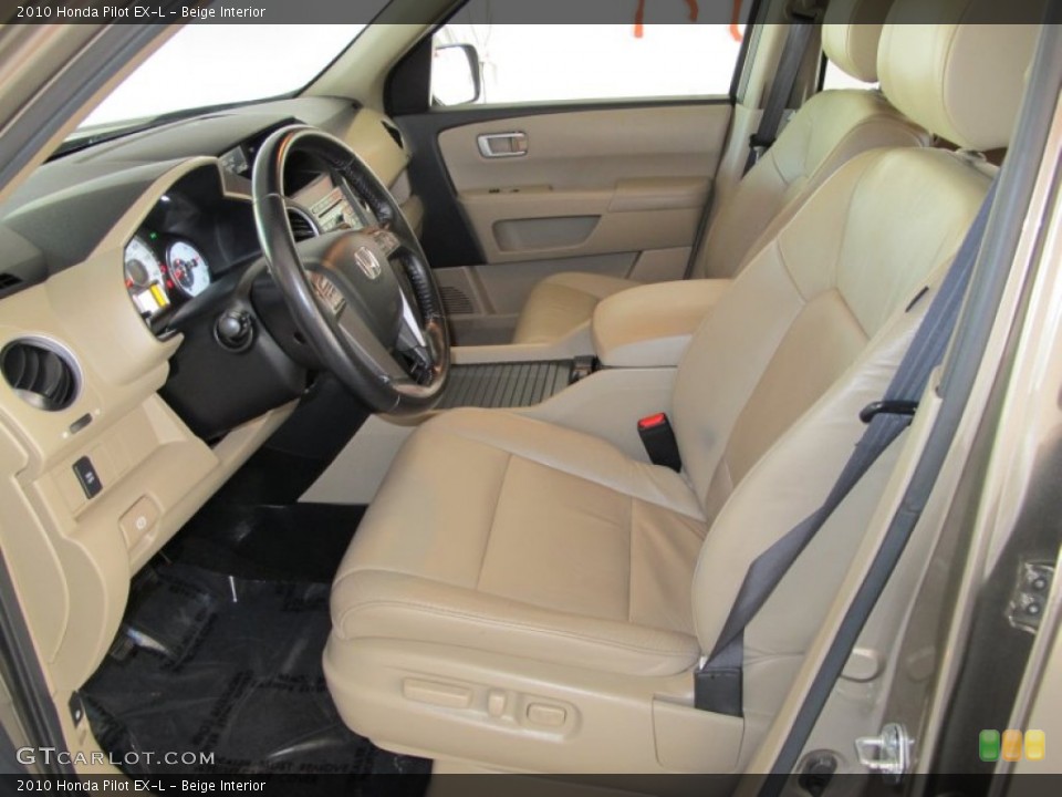 Beige Interior Photo for the 2010 Honda Pilot EX-L #55390422