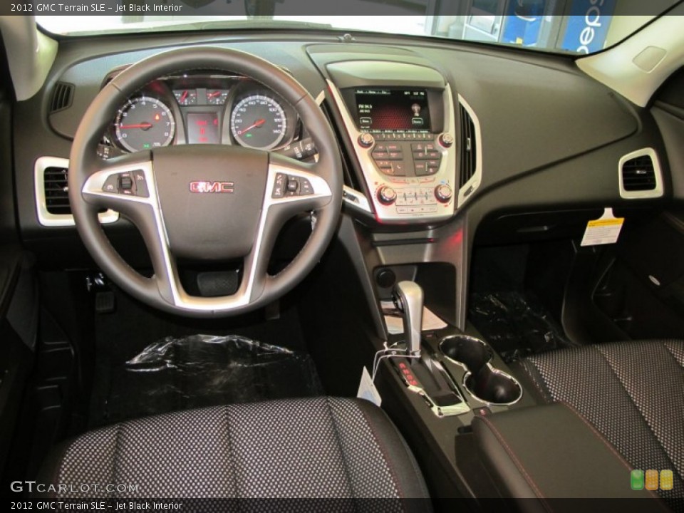 Jet Black Interior Dashboard for the 2012 GMC Terrain SLE #55391175