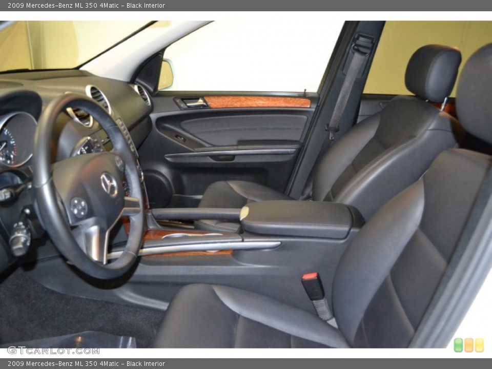 Black Interior Photo for the 2009 Mercedes-Benz ML 350 4Matic #55391352